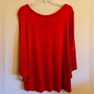 Women’s Red top.  Plus Sz 2
